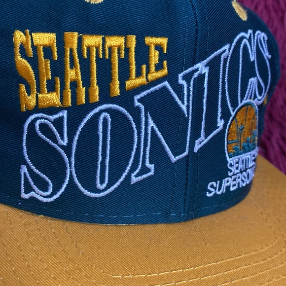 Seattle SuperSonics vintage limited edition hat - Picture 5 of 12